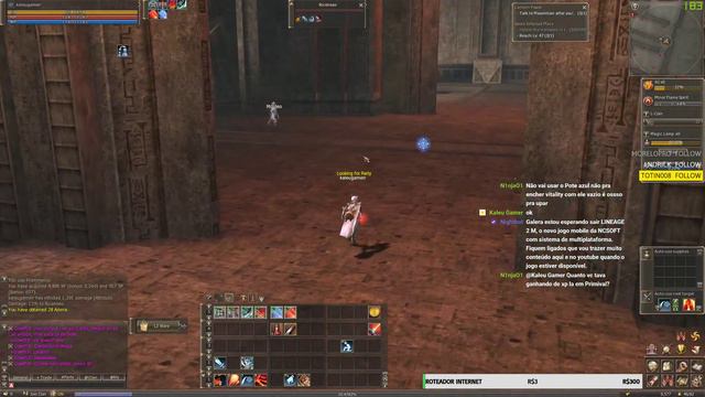 LINEAGE 2 ESSENCE EU OFICIAL 4GAME - SERVER RED - SORCERER [LIVE] смотреть онлайн
