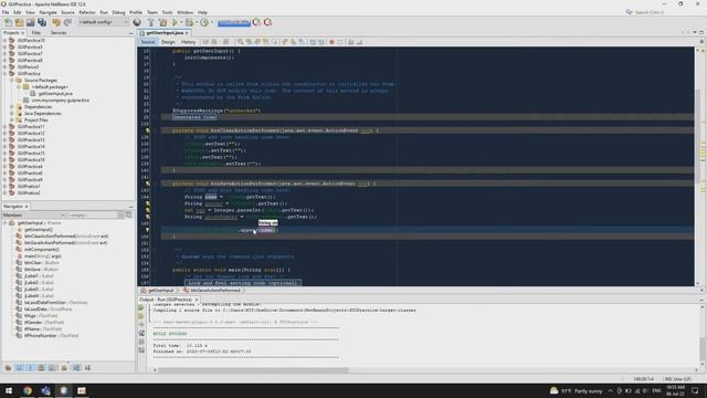 Create Get User Input Form with Java Using NetBeans || NITTT смотреть онлайн