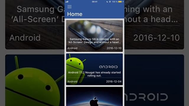 News App - iOS App for Wordpress Blog/Magazine смотреть онлайн