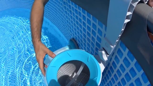 СКИММЕР INTEX. Сборка, установка и работа скиммера. смотреть онлайн