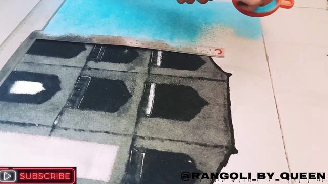 'Chand Bibi ka Mahal' I ❤️ Nagar...special easy Rangoli design on 28th May 2020. смотреть онлайн