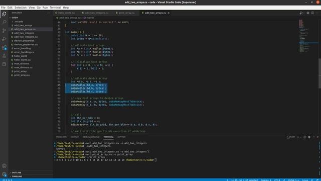 [Arabic] CUDA C/C++ examples смотреть онлайн
