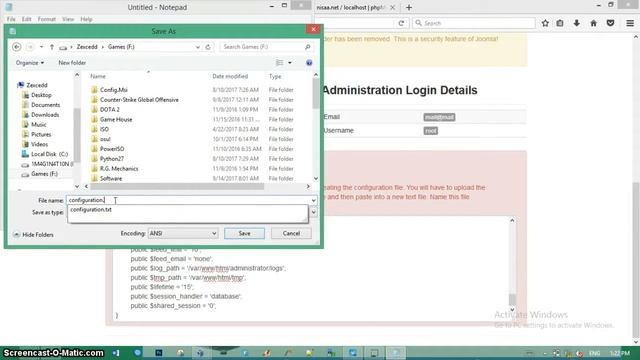 Konfigurasi Web Server (Support, PHP, HTTPS), CMS (JOOMLA), SAMBA, WEBMIN, UNABLE USERDIR смотреть онлайн