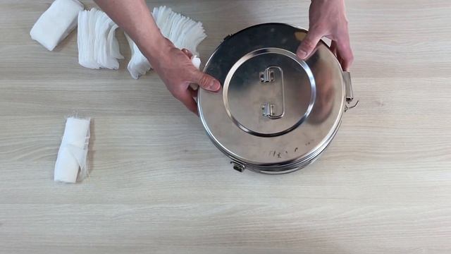 Укладка бикса для стерилизации - Preparation of bix for steam sterilization смотреть онлайн