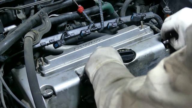 2003 Honda Crv Valve Cover Gasket Replacement Pt 01 смотреть онлайн