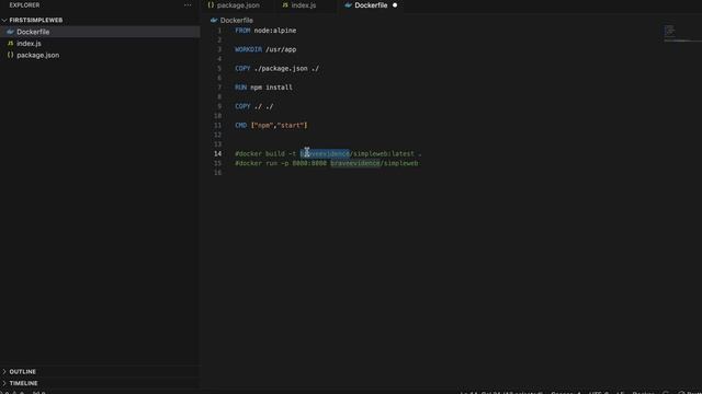 How to run dockerize a simple node expreejs application with docker desktop смотреть онлайн