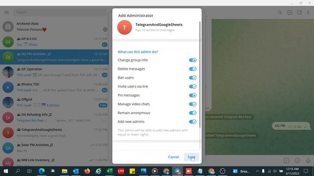 Telegram Google Sheets Automation - Save Telegram Messages to Google Sheets (Banlai) смотреть онлайн