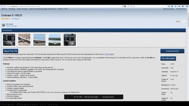 X-plane 10 Payware Quality Aircraft for FREE! смотреть онлайн