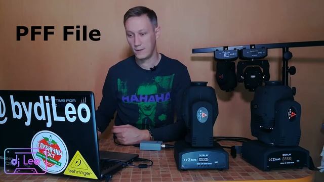 Fractal Lights MINI LED GOBO SPOT 60W обзор