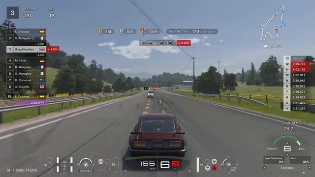 Gran Turismo 7 Alsace 1h endurance - Nissan Fairlady 240Z смотреть онлайн