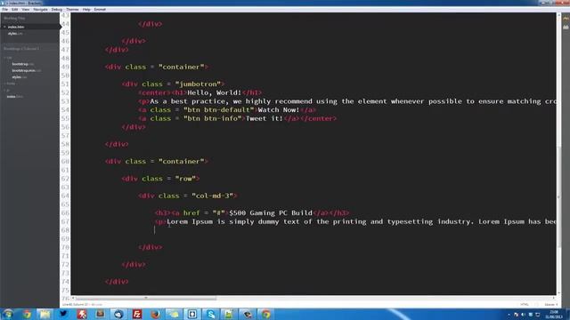 004 BootStrap Grid System смотреть онлайн