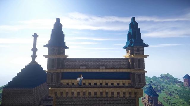 Cinderella Castle - Minecraft Let's Build (Full Disney Castle Build) смотреть онлайн