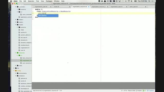 Live Code a Charity Auction Application: Episode 9 - Keep Building/Documenting a JSON API-complia.. смотреть онлайн