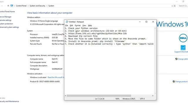 How to Install TA-Lib for any version of python in Anaconda смотреть онлайн