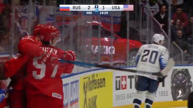 Россия-США 3:1. До конца матча 15 минут смотреть онлайн