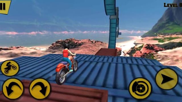 CRAZY BIKE RACING STUNT 3D GAME #Dirt MotorCycle Race Game #Bike Games 3D For Android #Games To Pla смотреть онлайн