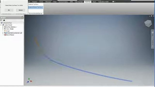 UnFold Or Flatten Surface In Inventor (or AutoCAD, SolidEdge, Rhino, Solidworks) смотреть онлайн