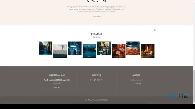 PH - Responsive Wedding Photography WordPress Theme Johnnie Pa смотреть онлайн