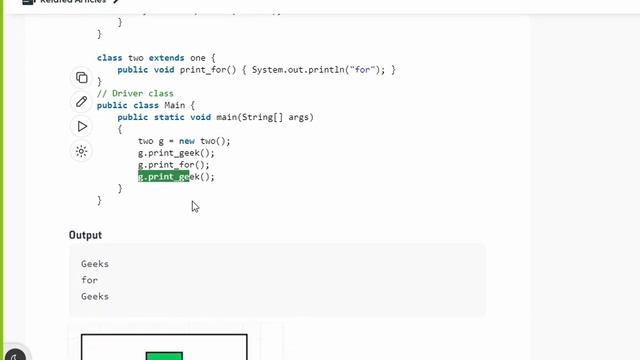 Java Opps Concept Inheritance and Polymorphism смотреть онлайн