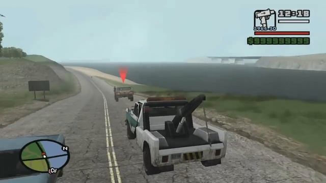 GTA San Andreas "Trucking", "Yay Courier" and get BP EP FP MP Patriot смотреть онлайн