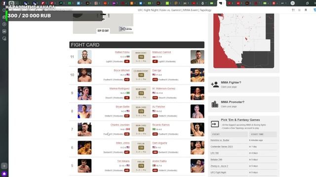 Разбор турнира UFC Fight Night Fiziev vs Gamrot 24 09 23 смотреть онлайн