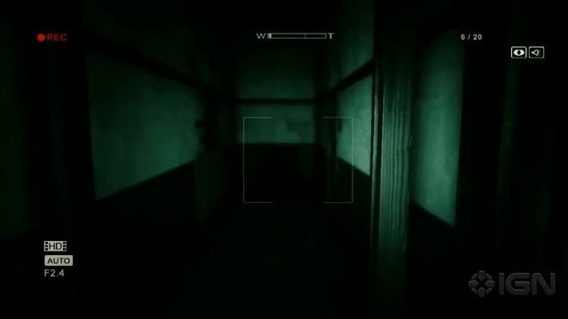 Outlast PS4 Gameplay Demo - IGN Live - E3 2013 смотреть онлайн