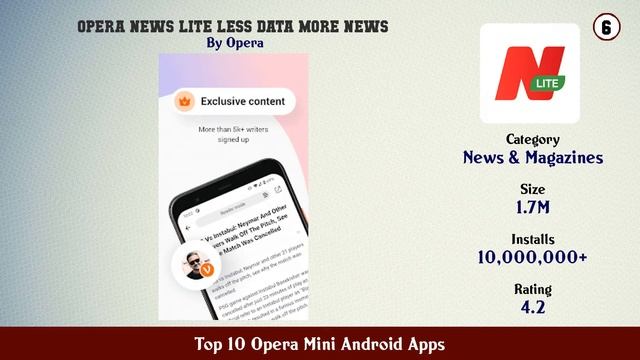 Top 10 Opera Mini Android Apps смотреть онлайн