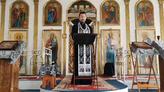 30.03.2022г. 3,6,9 часы, изобразительны. Литургия преждеосвященных даров. смотреть онлайн