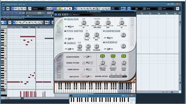 Создание музыки: VSTi "Живые" Басы Broomstick Bass. Урок 6 смотреть онлайн