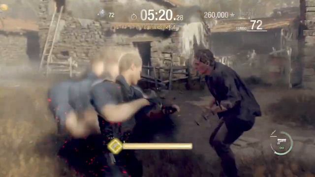 RESIDENT EVIL 4 REMAKE -ALBERT WESKER EN MERCENARIOS (EL PUEBLO) S++ смотреть онлайн