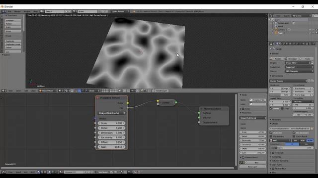 The Node Concept #16 - Musgrave texture смотреть онлайн
