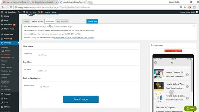 How to easily Convert a WordPress Website to a smart Mobile App for Free! смотреть онлайн