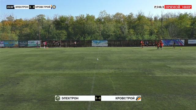 ЭЛЕКТРОН - КРОВСТРОЙ ⚽ IV ТУР ФИНАЛЬНОЙ СТАДИИ | 3-Й ДИВИЗИОН | ЧЕМПИОНАТ РЛФЛ (8X8) 2023 смотреть онлайн