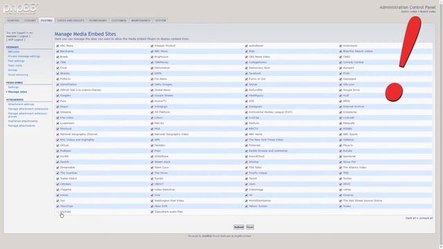 How to Embed YouTube in phpBB using Videos/Links Only! смотреть онлайн