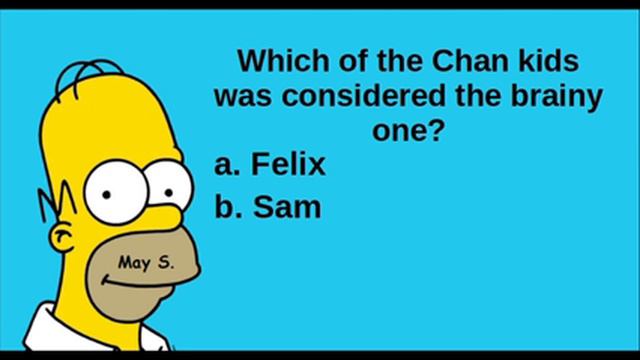 Trivia Brain Exercise: Which of the Chan kids was considered the brainy one? смотреть онлайн