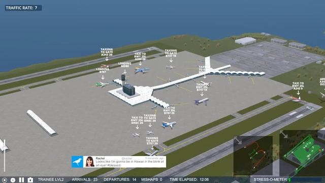 One Of The Best airport simulator GAME // Airport Madness 3D #3 смотреть онлайн