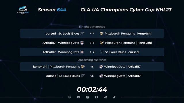 2023.05.24 ► CLA-UA Champions Cyber Cup смотреть онлайн