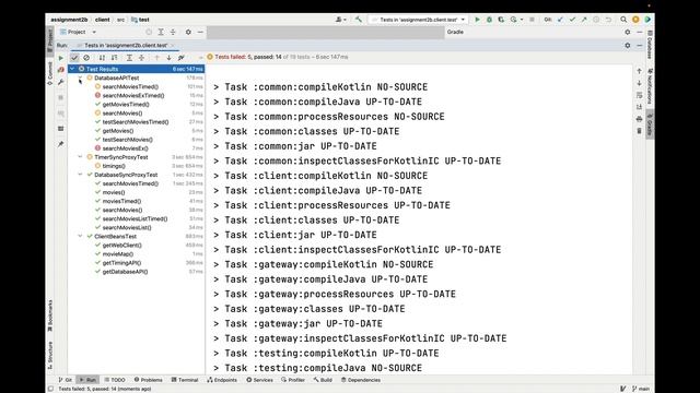 Dealing with Incomplete Test Runs with IntelliJ for Assignment 2B смотреть онлайн