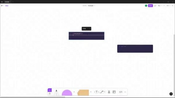 Figma Tutorial - Lesson 112 - Code Block in Figjam