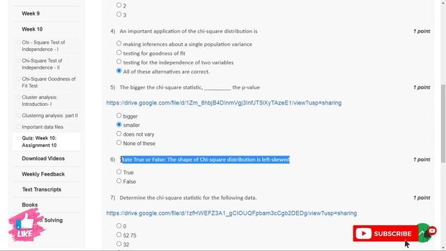 NPTEL Data Analytics with Python Week 10 Assignment Solutions || Jan- Apr 2023 || @OPEducore смотреть онлайн
