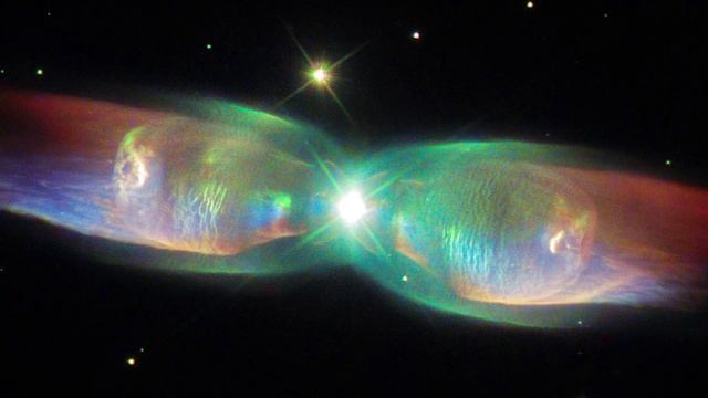 Hubblecast 86: The wings of the Twin Jet Nebula смотреть онлайн