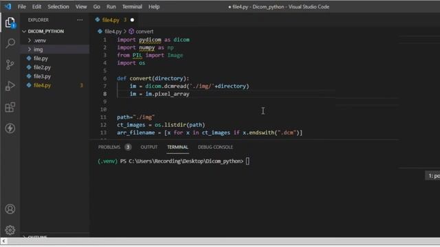 3. Dicom files to Image смотреть онлайн