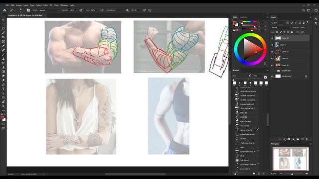 drawing arms tips and tricks | simplified look at arms смотреть онлайн