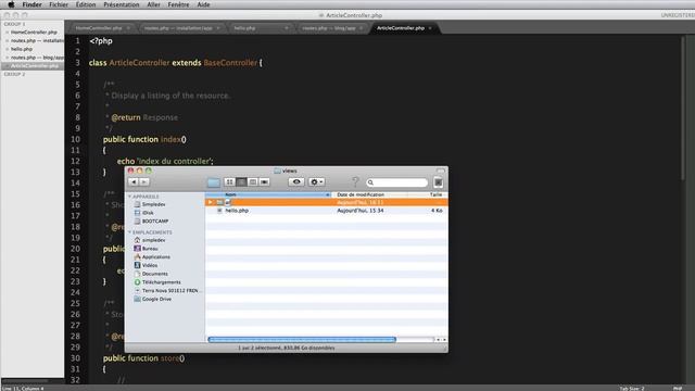 Laravel 4: Resource Controller et Layout смотреть онлайн