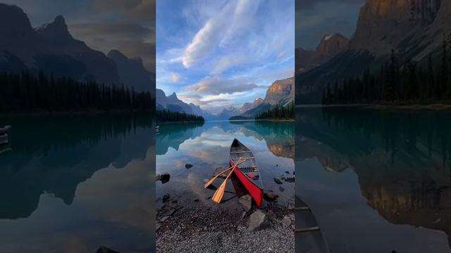 Лодка на озере