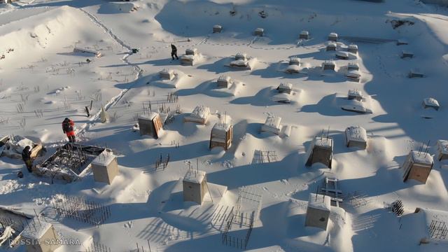 Неспешное строительство бассейна на Московском шоссе / Октябрьский район / Russia смотреть онлайн