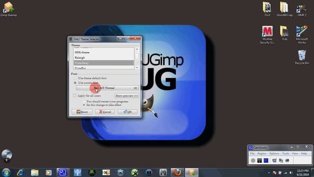 Gimp themes.avi смотреть онлайн