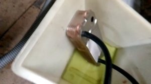 Промывка теплообменника газового котла Вайлант.