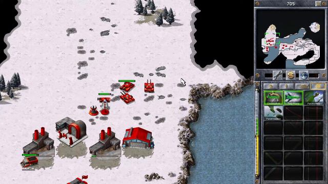 Command & Conquer Red Alert Remastered - Aftermath - FRANCE DON'T DRINK THE WATER (Hard) смотреть онлайн