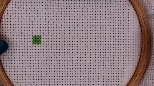 Как вышивать крестиком? Как закрепить нить с изнанки? Как это делаю я. смотреть онлайн